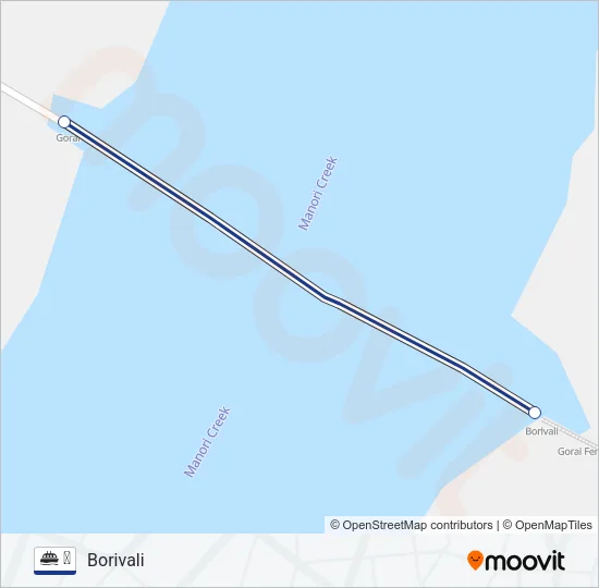 ⛴ Ferry Line Map