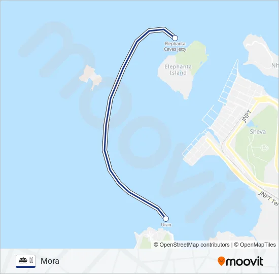 ⛴ Ferry Line Map