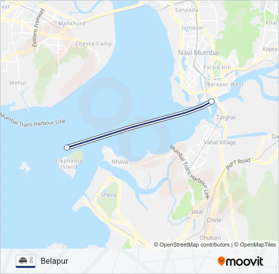 ⛴ Ferry Line Map