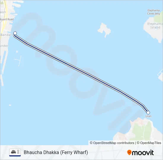 ⛴ Ferry Line Map