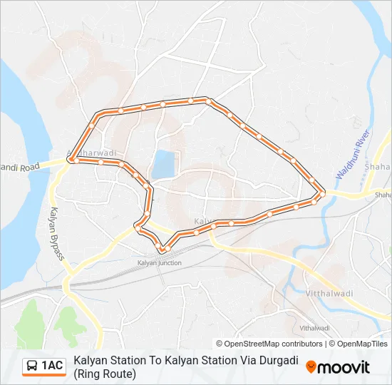 1AC Bus Line Map