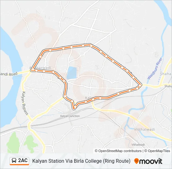 2AC Bus Line Map