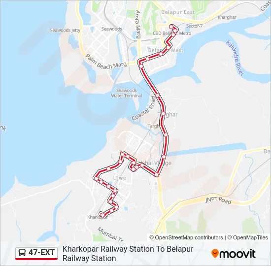 47-EXT Bus Line Map