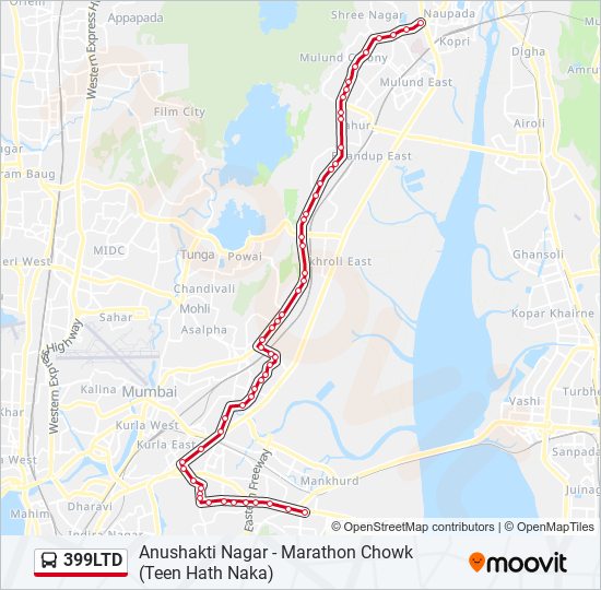 399ltd Route Schedules, Stops & Maps Marathon Chowk (Teen Hath Naka