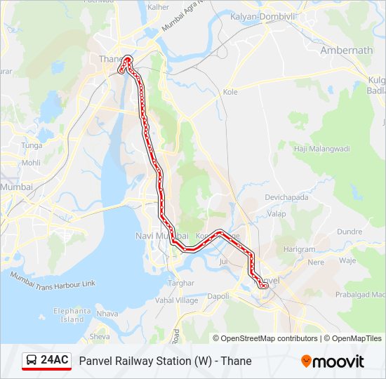 24AC Bus Line Map