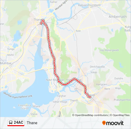 24AC Bus Line Map