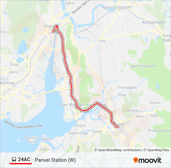24AC Bus Line Map