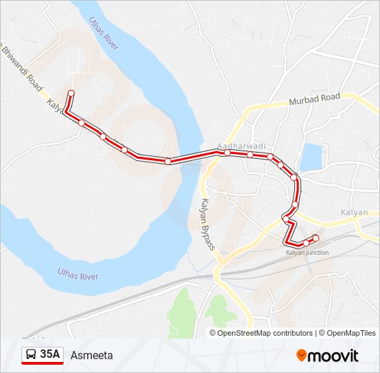 35a Route Schedules Stops Maps Asmeeta Updated