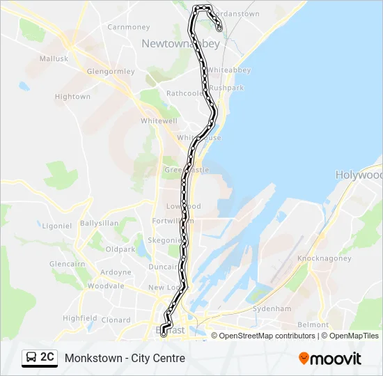 2C Bus Line Map