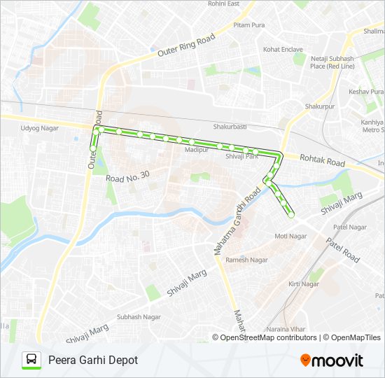 934 Route Schedules Stops Maps Peera Garhi Depot Updated 