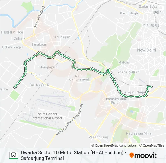 DW-5  Line Map