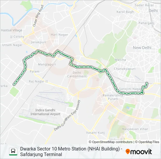 DW-5  Line Map