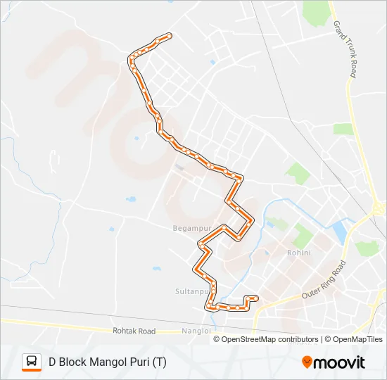 919 Bus Line Map