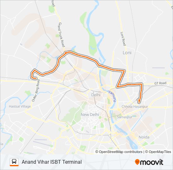 946 bus Line Map