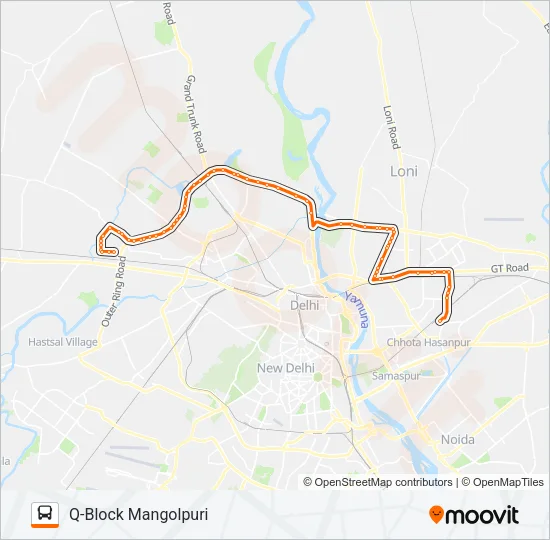 946 Bus Line Map