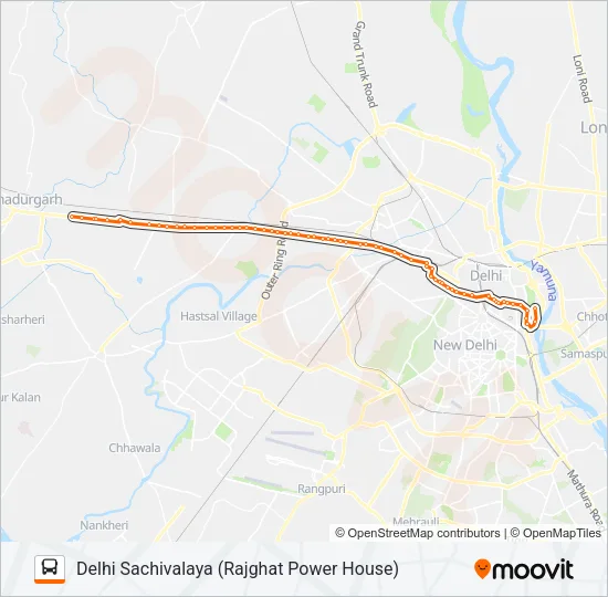 949 Bus Line Map