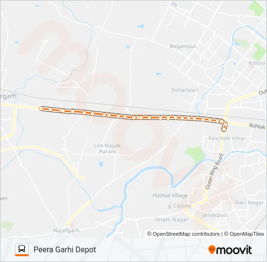 949A Bus Line Map