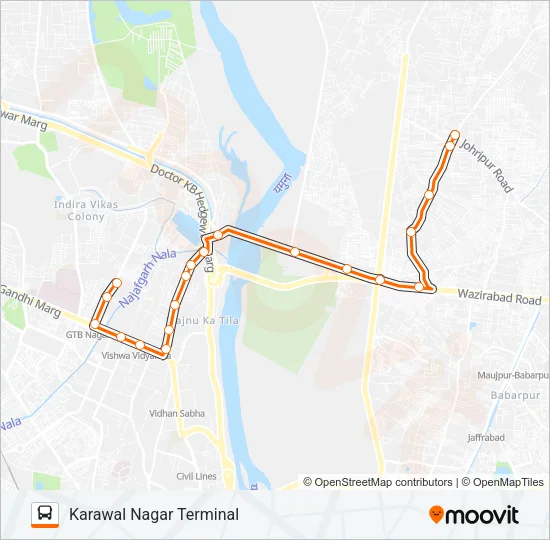 270STL Bus Line Map