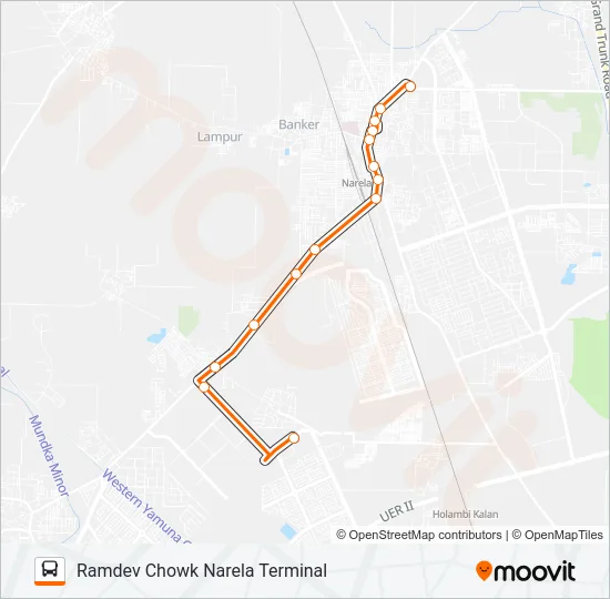 919STL Bus Line Map
