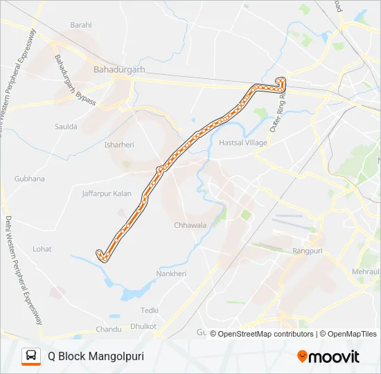 940STL Bus Line Map