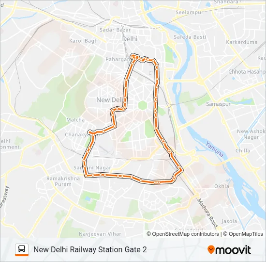 CBD2(+) Bus Line Map