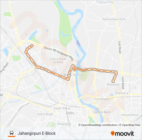 237 Bus Line Map