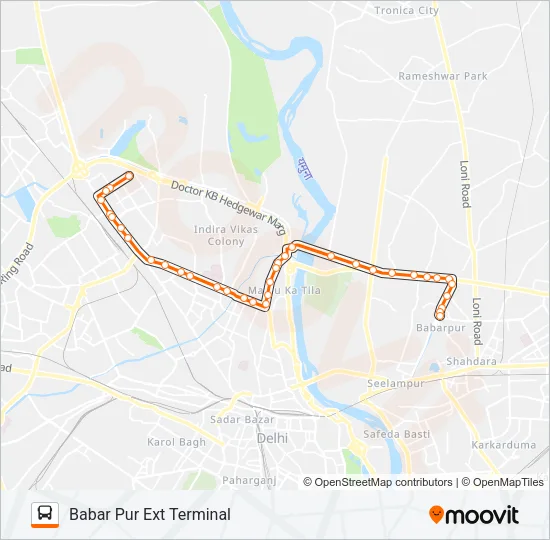237 Bus Line Map