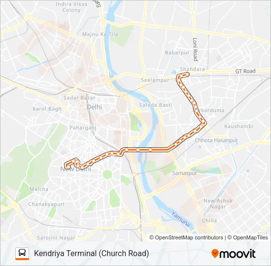 320 Bus Line Map