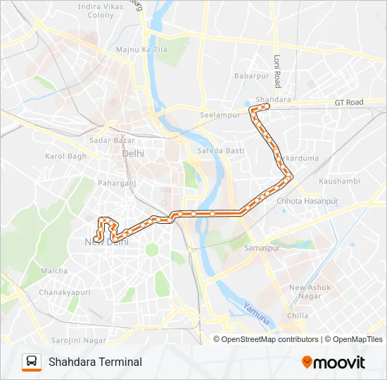 320 Bus Line Map