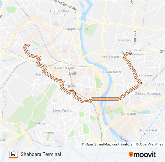 352 Route Schedules, Stops & Maps Shahdara Terminal (Updated)