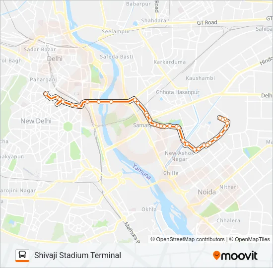 359 Bus Line Map