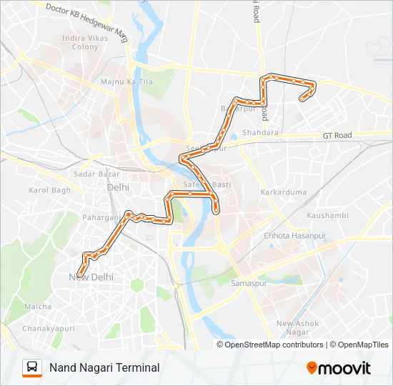 370 Bus Line Map