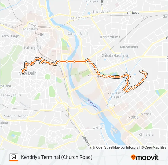 378 Bus Line Map