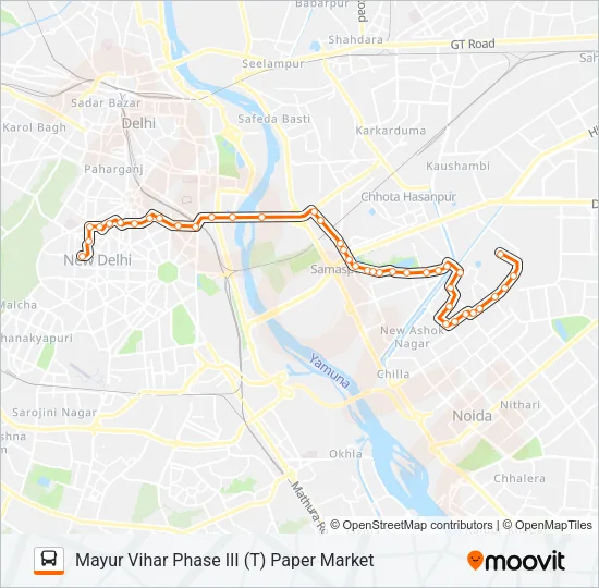378 Bus Line Map