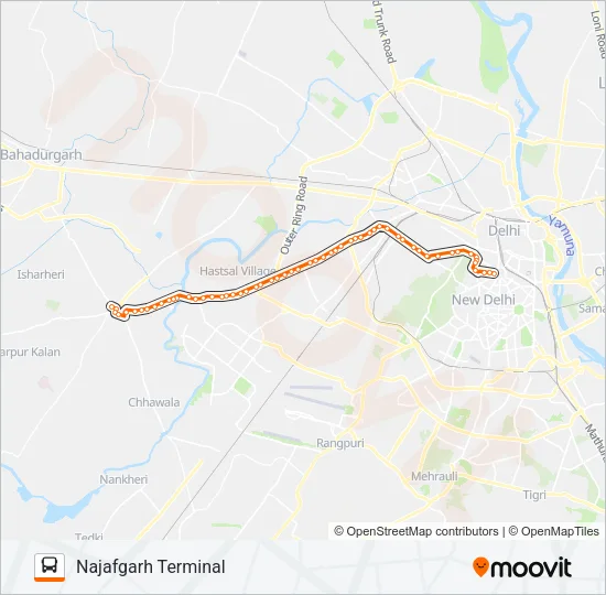 859 Bus Line Map