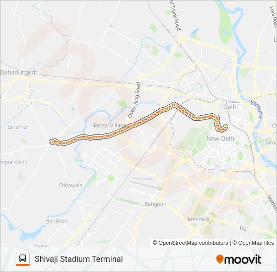859 Bus Line Map