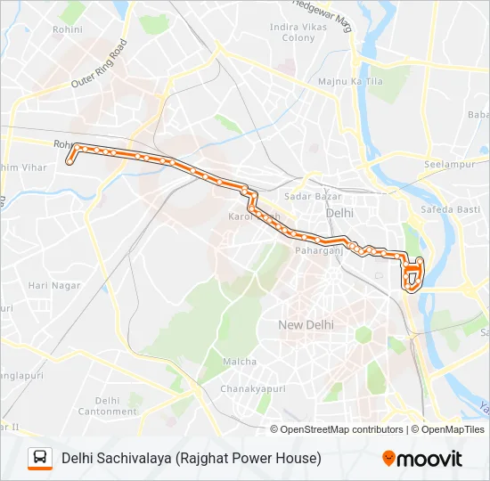 917 Bus Line Map
