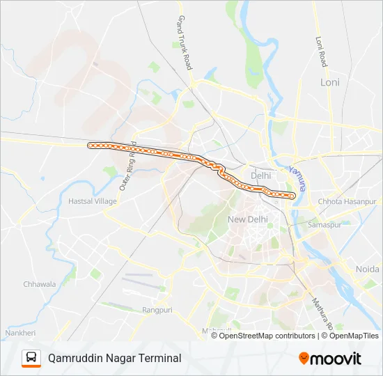 918 Bus Line Map