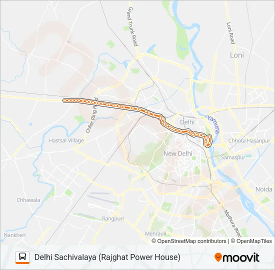 918 Bus Line Map