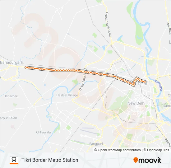 926 Bus Line Map