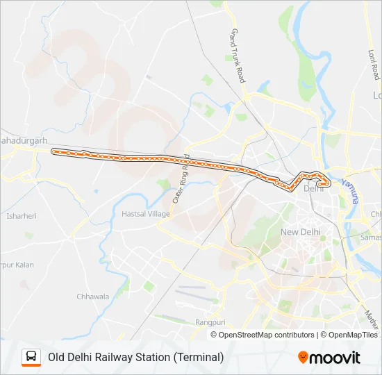 926 Bus Line Map