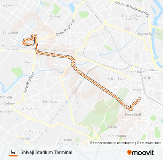 940 Bus Line Map