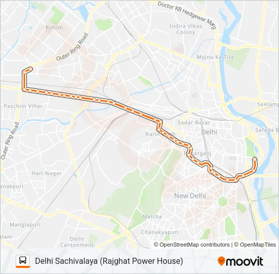 993 Bus Line Map