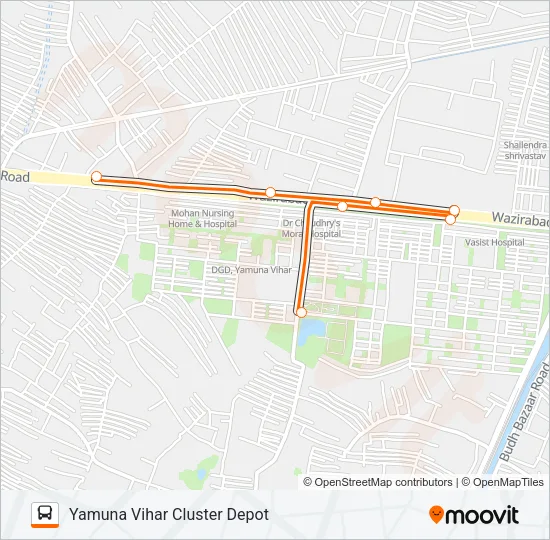 207STL Bus Line Map