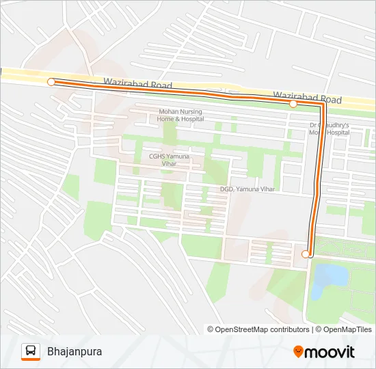 207STL Bus Line Map