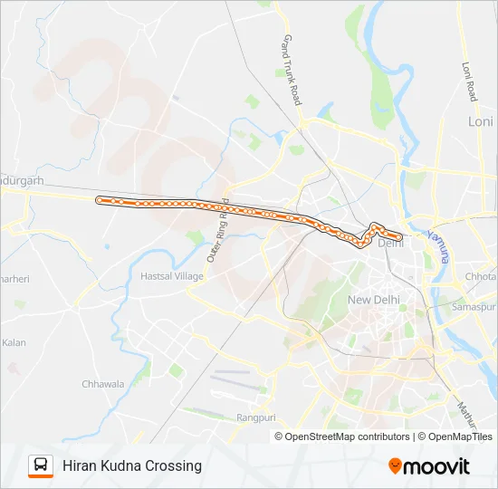 219STL Bus Line Map