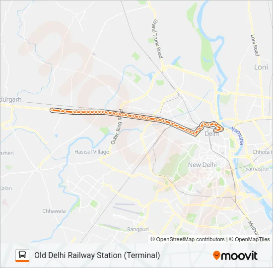 219STL Bus Line Map