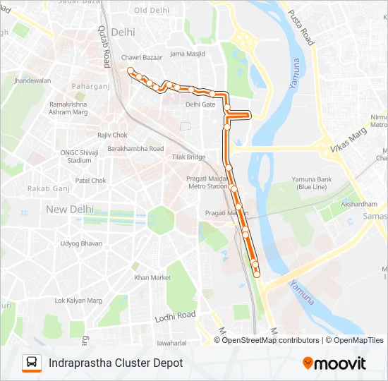 307STL Bus Line Map