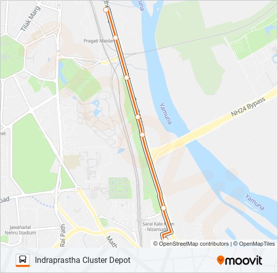 318STL bus Line Map