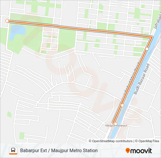 353STL Bus Line Map